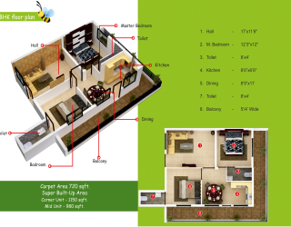 Floor plan Swarnima Heights